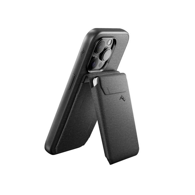Mobile Wallet Stand - Portafoglio UNIVERSALE MAG SAFE Charcoal
