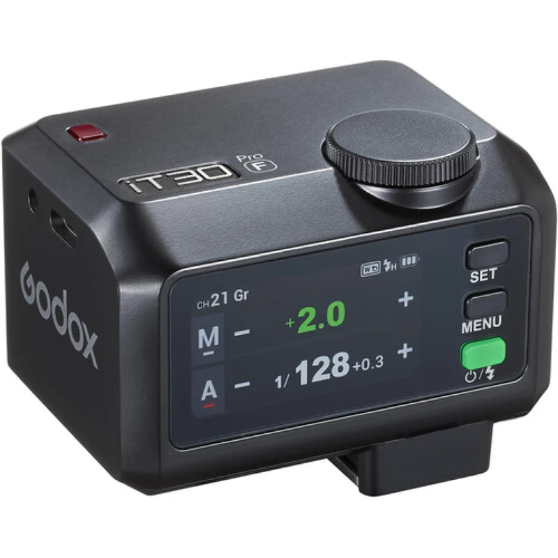 Godox iT30Pro F Flash TTL per Fujifilm – Compatto HSS Wireless Nero
