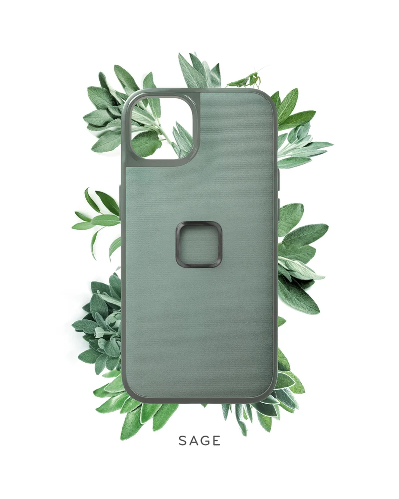 Mobile Everyday Fabric Case iPhone 14 - Sage