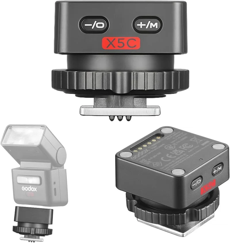 Godox X5-C Modulo Hot Shoe TTL Canon per Flash iT32