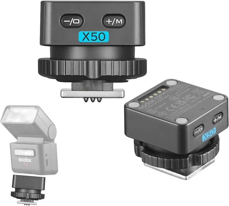 Godox X5-O Modulo Hotshoe + Trigger Olympus/Panasonic – Sistema iT32 Wireless 2.4GHz