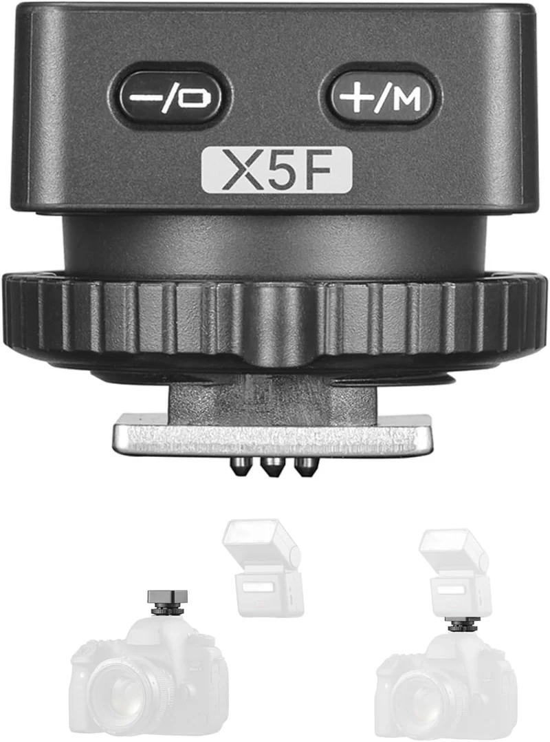 Godox X5-F Modulo Hotshoe + Trigger Fujifilm – Sistema iT32 Wireless 2.4GHz