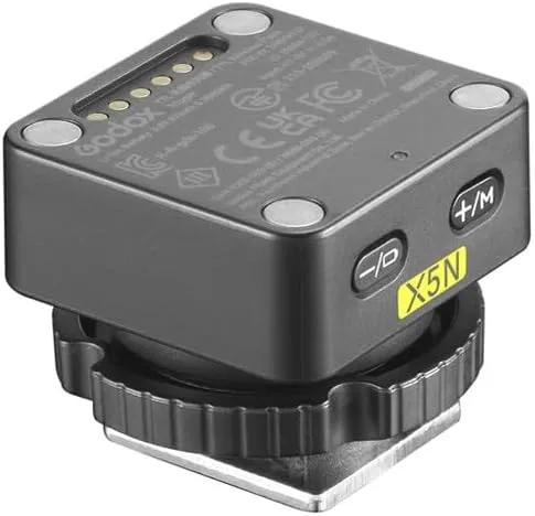 Godox X5-N Modulo Hotshoe + Trigger Nikon – Sistema iT32 Wireless 2.4GHz