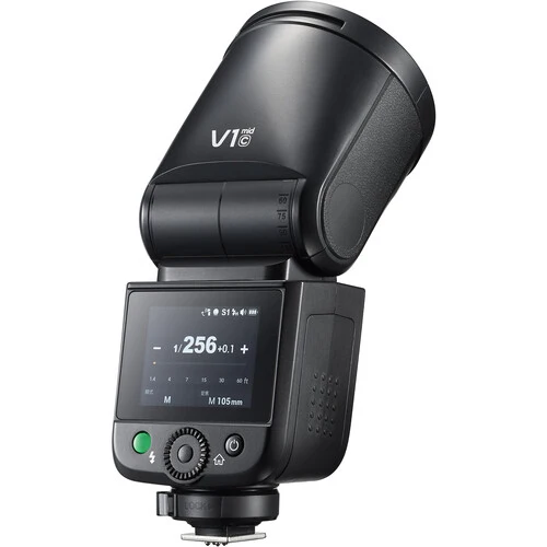 Godox V1 Mid Flash TTL a Testa Tonda – Canon, Nikon, Sony, Fujifilm, Olympus Panasonic