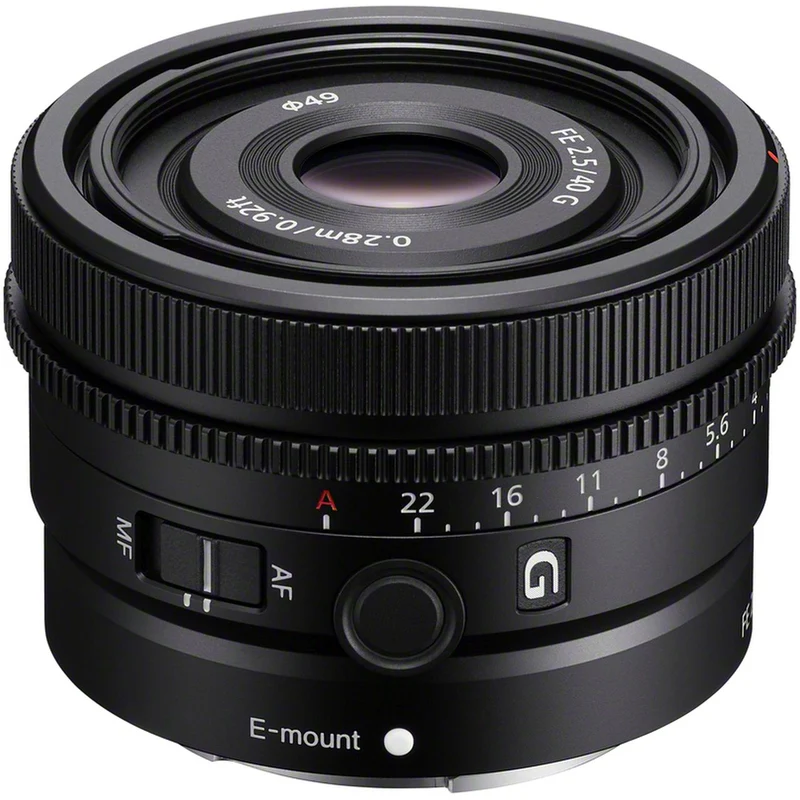 Sony FE 40mm f/2.5 G E-mount – Obiettivo Standard Compatto
