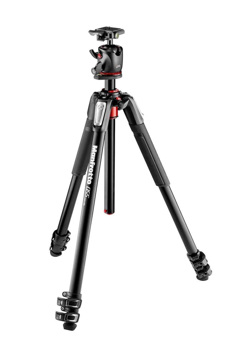 Manfrotto MK055XPRO3-BHQ2 Kit Treppiede 055 in Alluminio con Testa XPRO a Sfera