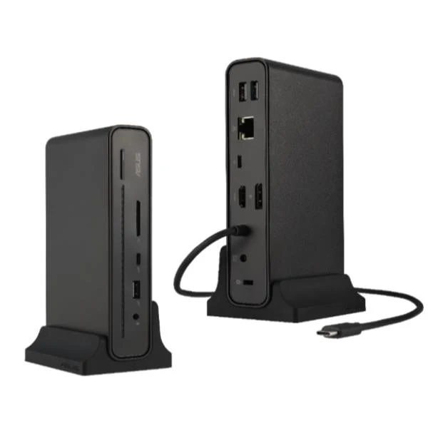 ASUS Triple Display USB-C Dock Duo DC301 Cablato Nero