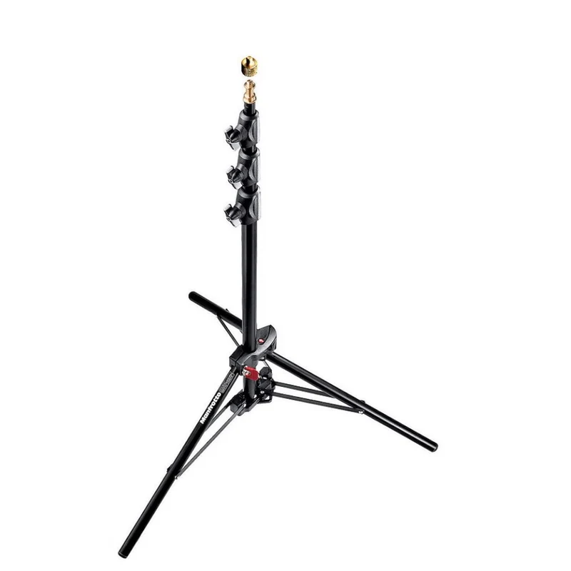 Manfrotto 1051BAC Stativo Mini Compact Alu nero con sistema ''pneumatico''
