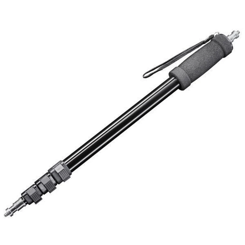 Godox Asta Telescopica Monopiede con Spigot e attacco 1/4 pollici per Godox AD180 AD-180