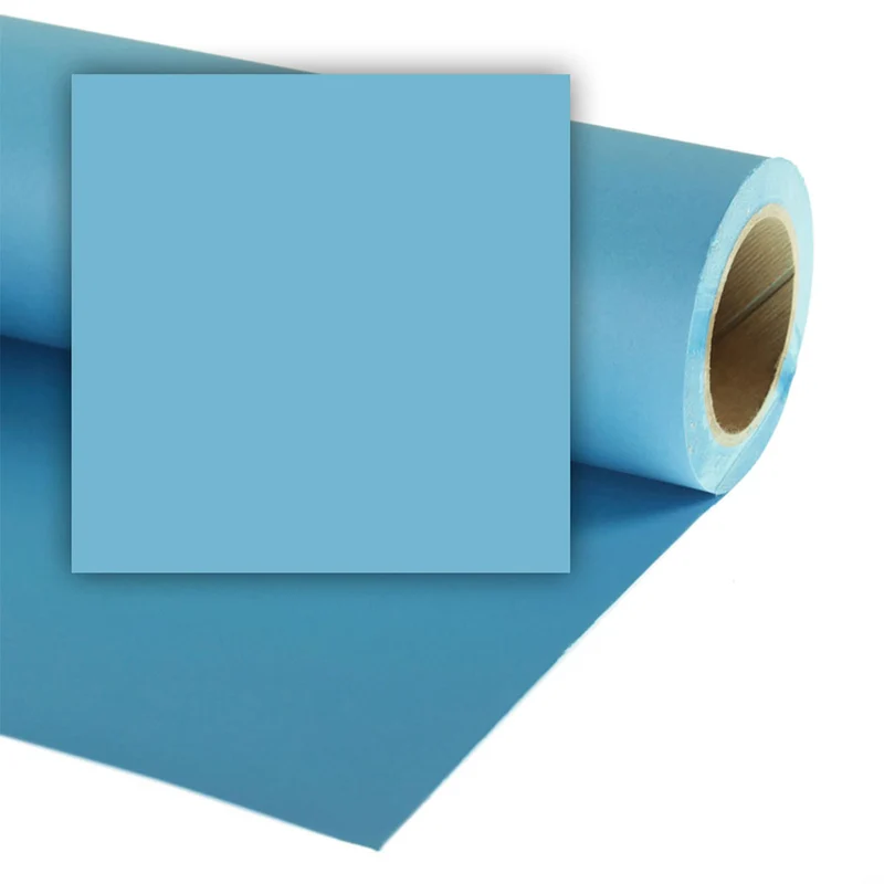 Colorama LL CO101 Fondale in Carta 2,7x11mt Sky Blue