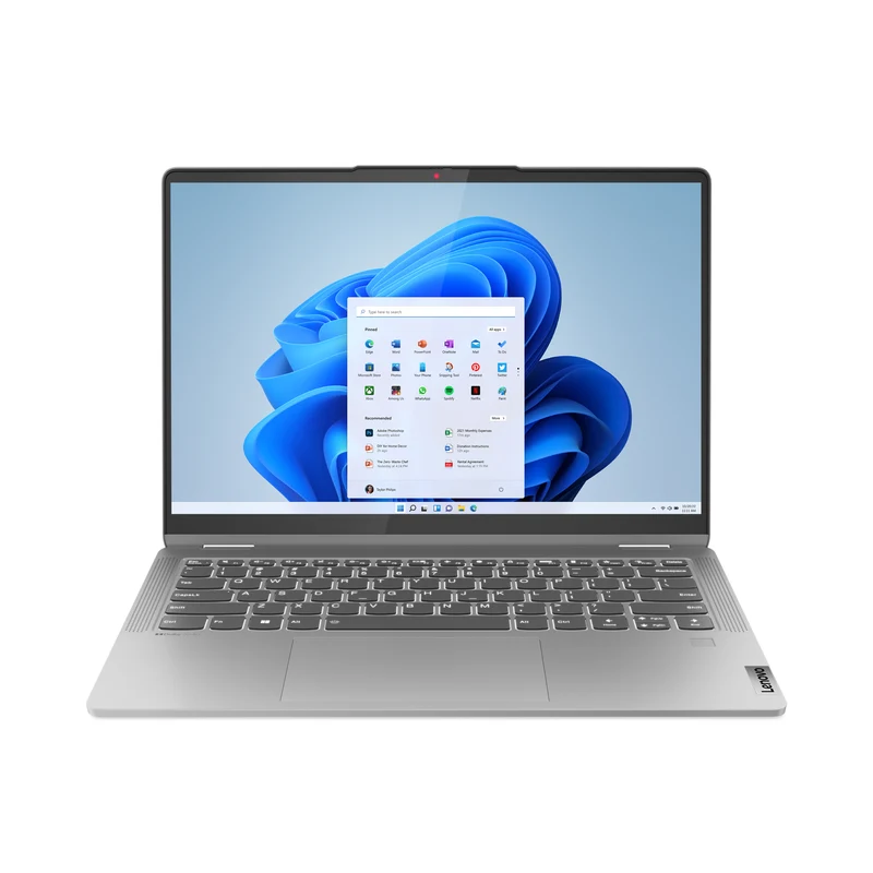 Lenovo IdeaPad Flex 5 14ABR8 AMD Ryzen™ 7 7730U Ibrido (2 in 1) 35,6 cm (14") Touch screen WUXGA 16 GB LPDDR4x-SDRAM 512 GB SSD Wi-Fi 6 (802.11ax) Windows 11 Home Italiano Grigio
