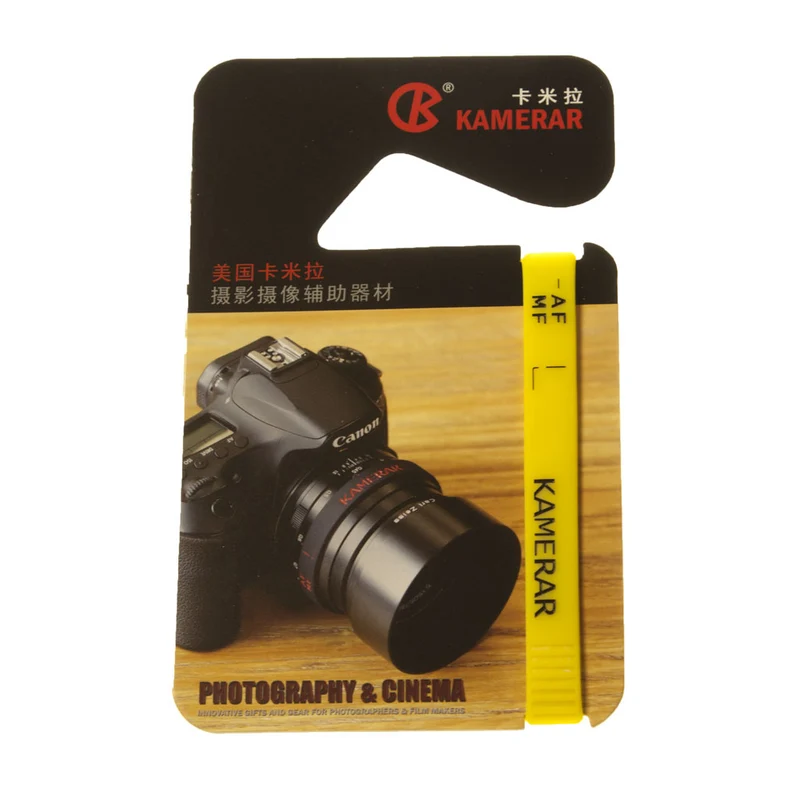 Kamerar Cinturino Follow Focus in Gomma Giallo