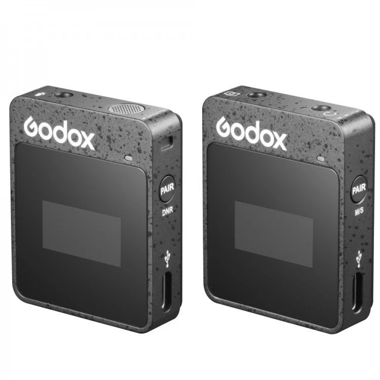Godox MoveLink II M1 Sistema Microfonico Wireless 2,4 GHz per 1 Persona - Nero
