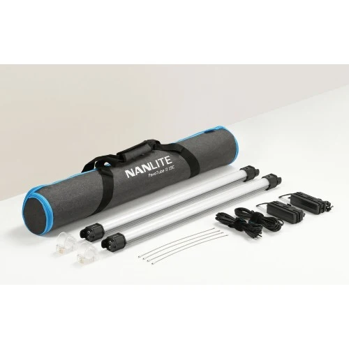 Nanlite Kit doppio Pavotube II 15C Tubi Led coppia RGB