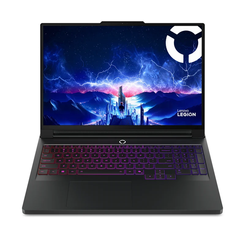 Lenovo Legion Pro 7 16IAX10H Intel Core Ultra 9 275HX Computer portatile 40,6 cm (16") WQXGA 32 GB DDR5-SDRAM 2 TB SSD NVIDIA GeForce RTX 5080 Wi-Fi 7 (802.11be) Windows 11 Home Italiano Nero
