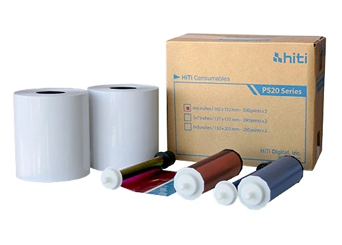 HiTi Confezione da 2 Bobine x 290 stampe 13x18 per P-520L P-525L P525L P520L P520 P525