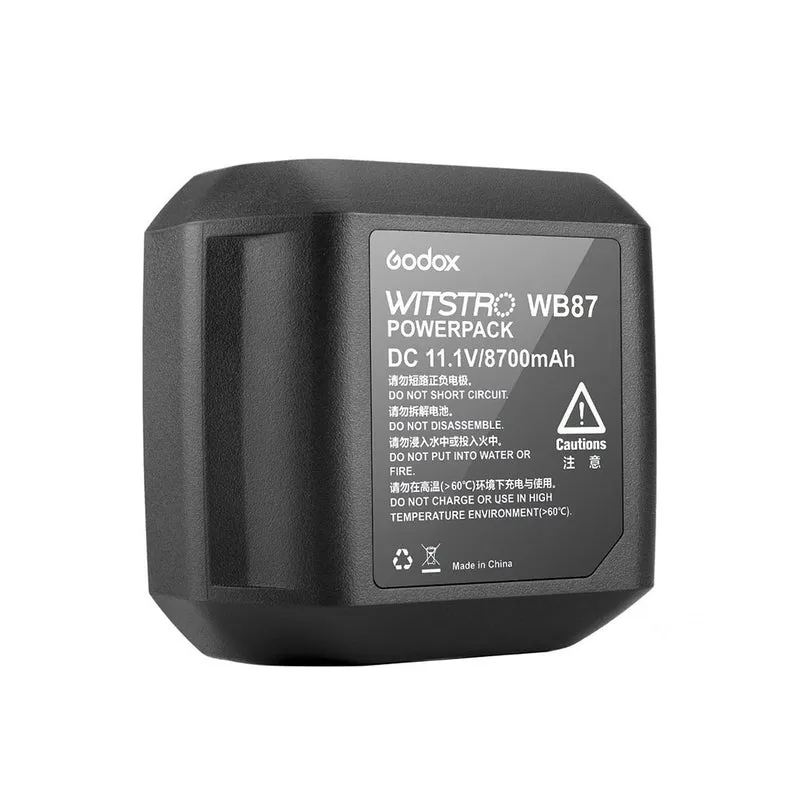 Godox WB87 Batteria ricaricabile per AD600B
