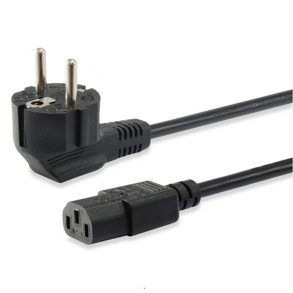 Equip 112121 Nero 3 m Spina di alimentazione di tipo F Accoppiatore C13