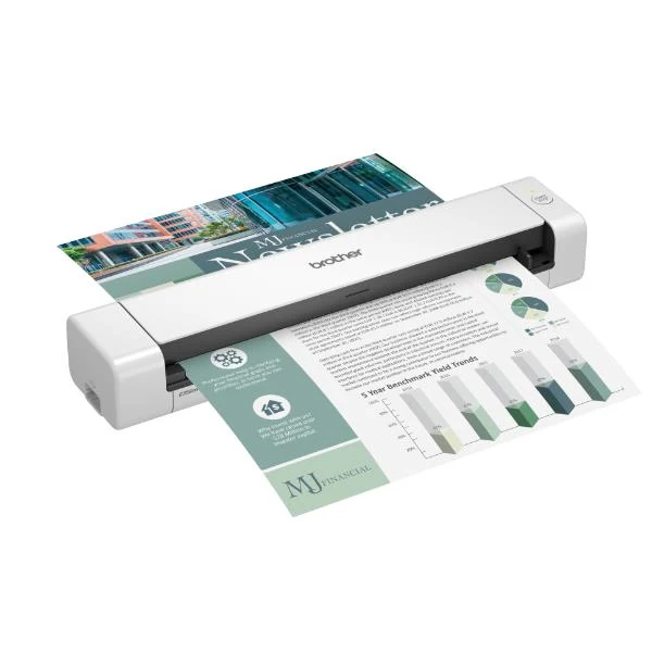 Brother DS-740D scanner Scanner a foglio 600 x 600 DPI A4 Nero, Bianco