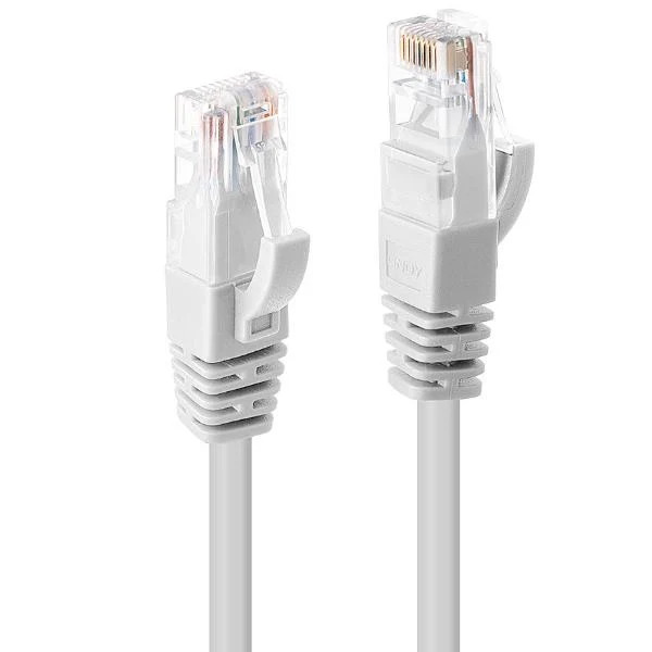 Lindy 48097 cavo di rete Bianco 10 m Cat6 U/UTP (UTP)