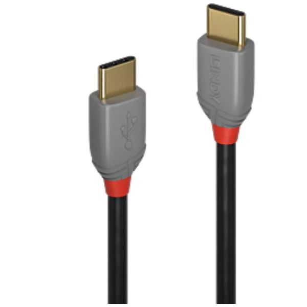 Lindy 36870 cavo USB USB 2.0 0,5 m USB C 0,48 Gbit/s Nero, Grigio
