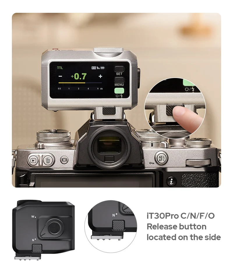 GODOX IT30PRO L SILVER TTL MINI FLASH LEICA
