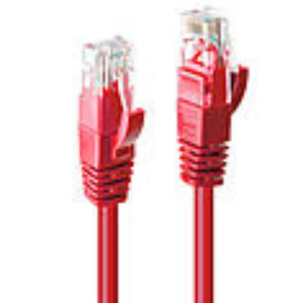 Lindy 48037 cavo di rete Rosso 10 m Cat6 U/UTP (UTP)