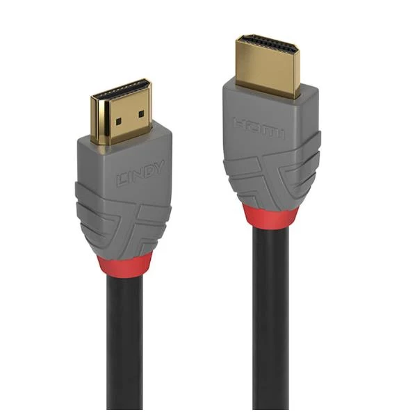Lindy 36968 cavo HDMI 15 m HDMI tipo A (Standard) Nero, Grigio