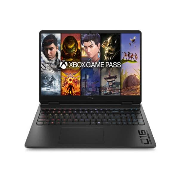 HP HyperX OMEN 16 inch Gaming Laptop PC 16-am2002nlx Intel Core Ultra 7 40,6 cm (16") 2.5K 16 GB DDR5-SDRAM NVIDIA GeForce RTX 5070 Wi-Fi 6 (802.11ax) Windows 11 Home Nero
