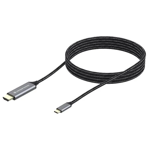 Conceptronic ABBY10G cavo e adattatore video 2 m USB tipo-C HDMI Grigio