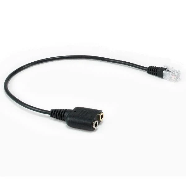 Equip 147944 cavo audio 0,25 m RJ-9 2 x 3.5mm Nero