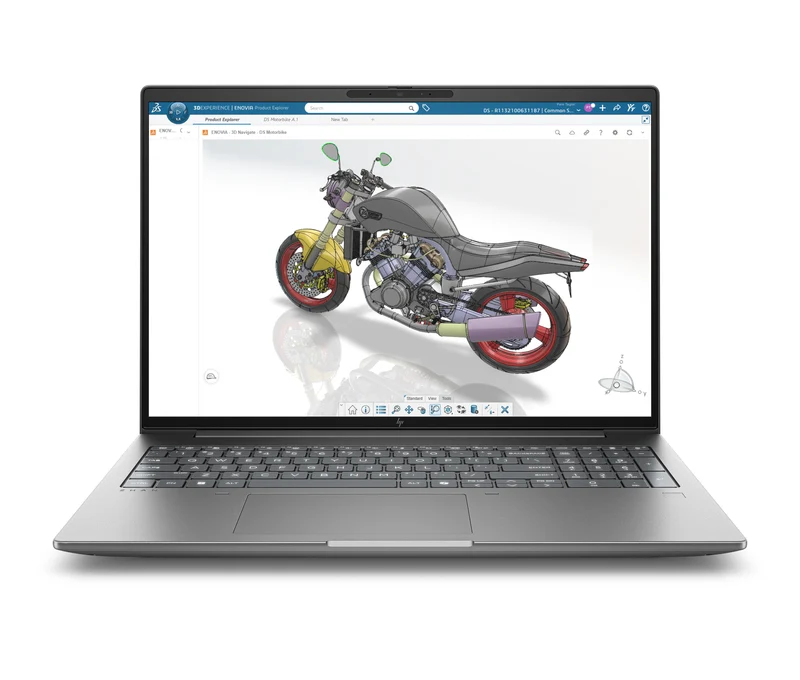 HP DK1L1ET laptop Copilot+ PC Intel Core Ultra 7 356H 40,6 cm (16") WUXGA 32 GB DDR5-SDRAM 1 TB SSD NVIDIA RTX PRO 1000 Blackwell Wi-Fi 7 (802.11be) Windows 11 Pro AI Workstation, AI PC Argento