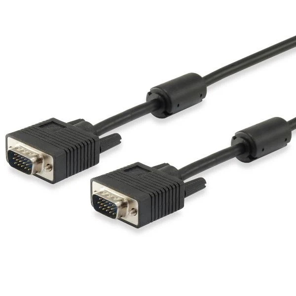 Equip 118810 cavo VGA 1 m VGA (D-Sub) Nero