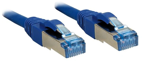Lindy 47147 cavo di rete Blu 1 m Cat6a S/FTP (S-STP)