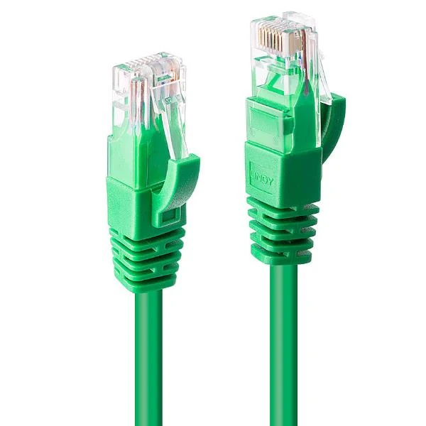 Lindy 48046 cavo di rete Verde 0,3 m Cat6 U/UTP (UTP)