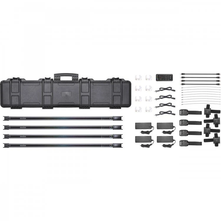Godox TL120-K4 Kit di 4 illuminatori a tubo