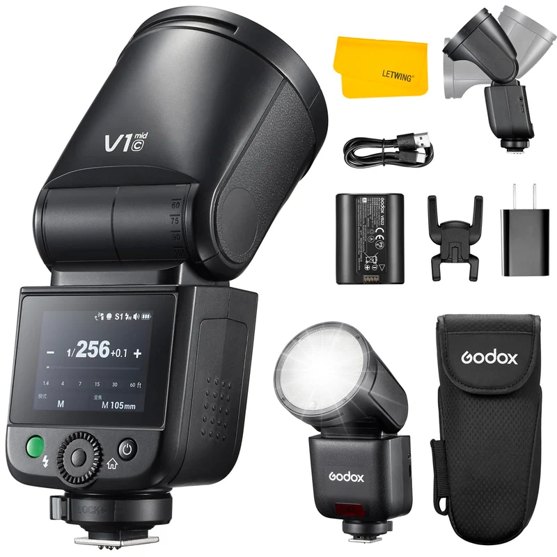 Godox Flas V1 Mid Circolare per Canon (disponibile da maggio 2026)