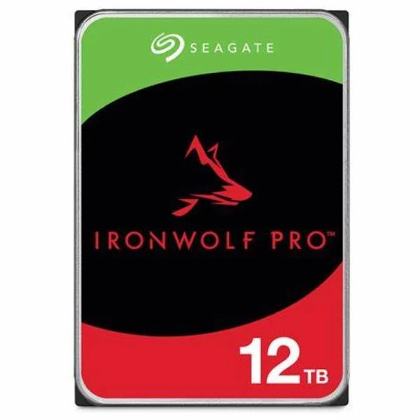Seagate IronWolf Pro ST12000NT001 disco rigido interno 12 TB 7200 Giri/min 256 MB 3.5" Serial ATA III