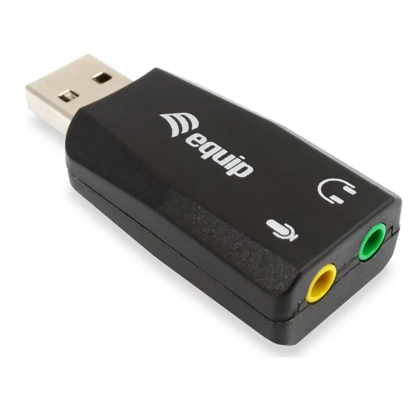 Equip 245320 replicatore di porte e docking station per laptop USB tipo A Nero