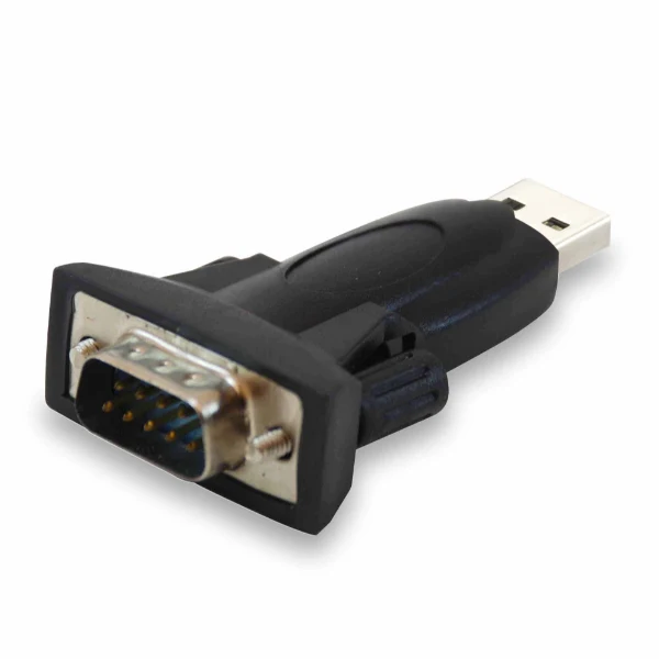 Equip 133382 adattatore per inversione del genere dei cavi USB A RS-232 Nero