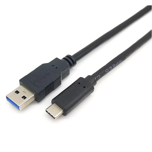 Equip 128344 Cavo USB 3.2 Gen 1 da C ad A, M/M , 2,0 m, 5Gbps, nero