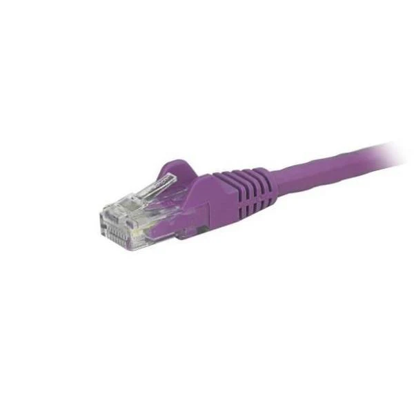StarTech.com Cavo di rete Cat 6 - Cavo Patch Ethernet Gigabit viola da 2m antigroviglio