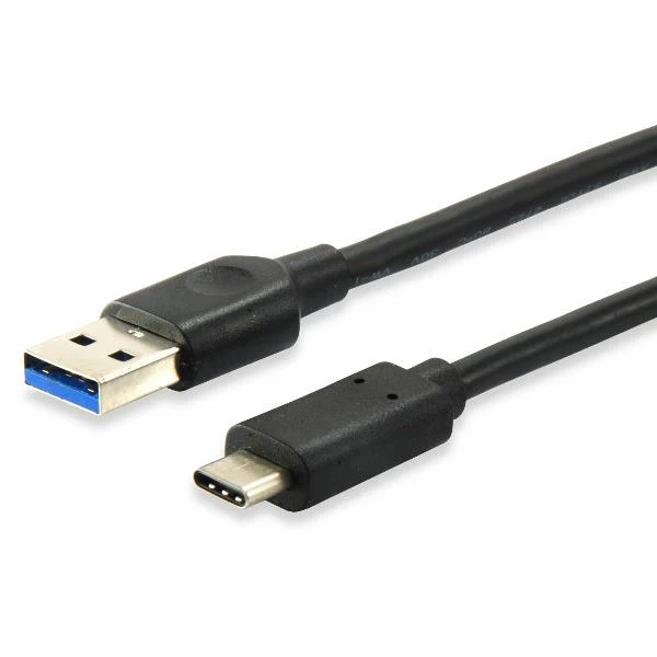 Equip 12834107 Cavo da USB 3.2 Gen1 C ad A, M/M, 1,0 m, 5Gbps, nero