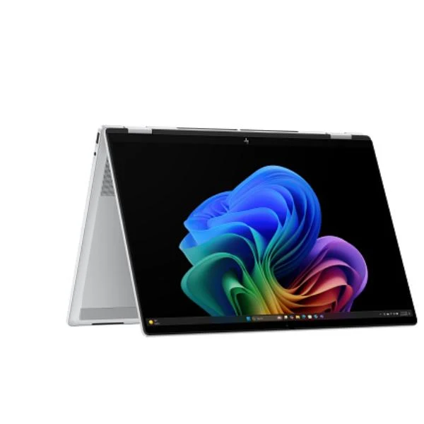 HP OmniBook X Flip Gen AI 16-as0028nl Copilot+ PC Intel Core Ultra 7 258V 40,6 cm (16") Touch screen 2K 32 GB LPDDR5x-SDRAM Wi-Fi 6E (802.11ax) Windows 11 Home Argento