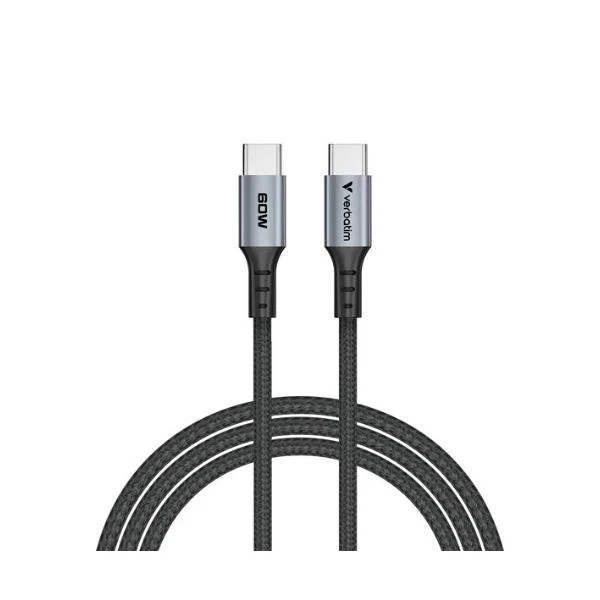 Verbatim 31845 cavo USB USB 2.0 1,2 m USB C Nero