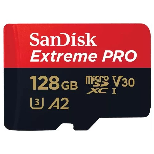 SanDisk Extreme PRO microSDXC 128GB U3 V30 A2 200 MB/s