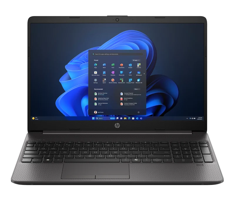 HP 250R G9 Intel Core 7 150U Computer portatile 39,6 cm (15.6") Full HD 16 GB DDR4-SDRAM 256 GB SSD Wi-Fi 6 (802.11ax) FreeDOS Nero