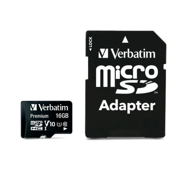 Verbatim Premium 16 GB MicroSDHC Classe 10