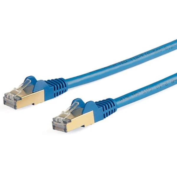 StarTech.com Cavo di rete Ethernet RJ45 CAT6a da 5m - Blue