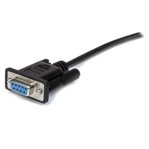 StarTech.com Cavo seriale diretto RS232 DB9 nero 2m - M/F